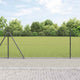 Vidaxl afrasteringspaal grijs 25 x 1 m (16 x 16 mm gaas) staal