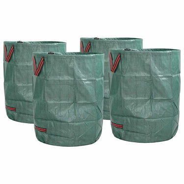 Vidaxl tuinafvalzakken 4 pcs groen 66 x 66 x 83,5 cm polypropyleen