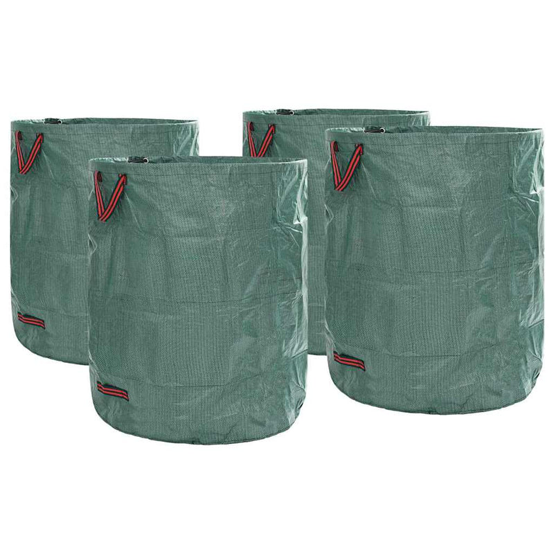 Load image into Gallery viewer, Vidaxl tuinafvalzakken 4 pcs groen 79 x 79 x 99,5 cm polypropyleen
