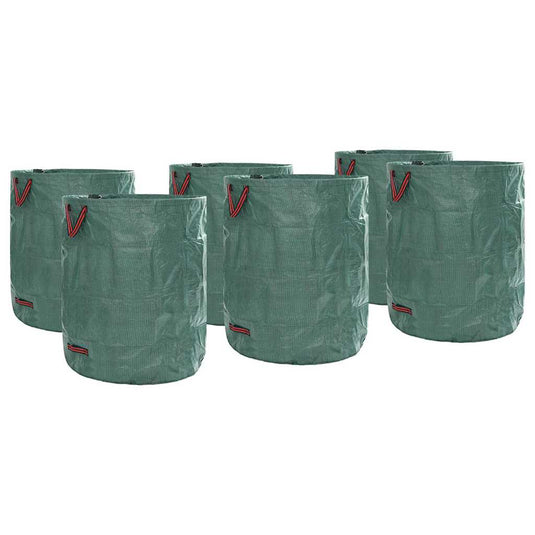 Vidaxl tuinafvalzakken 12 pcs groen 79 x 79 x 99,5 cm polypropyleen