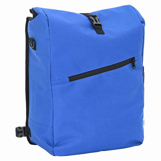 Vidaxl fietstas blauw 33 x 16 x 60 cm polyester