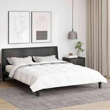 Vidaxl winter dekbed wit 260 x 220 cm veren