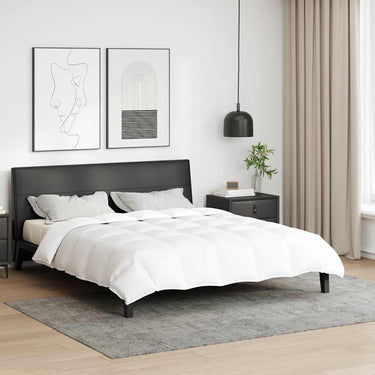 Vidaxl zomer dekbed wit 200 x 200 cm veren