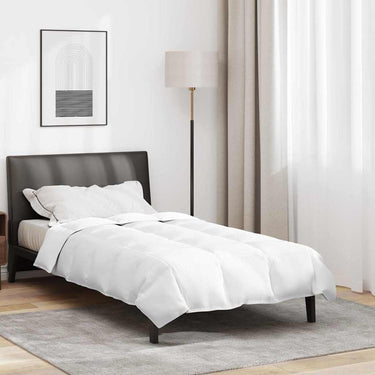 Vidaxl winter dekbed wit 155 x 220 cm veren