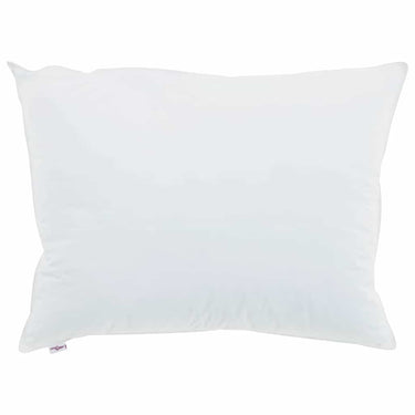 Vidaxl hoofdkussen met kussen wit 50 x 70 cm katoen