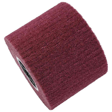 Vidaxl schuurrollen 3 pcs rood 12 x 12 x 10 cm synthetische vezel