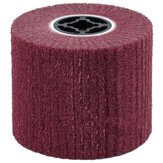 Vidaxl schuurrollen 3 pcs rood 12 x 12 x 10 cm synthetische vezel