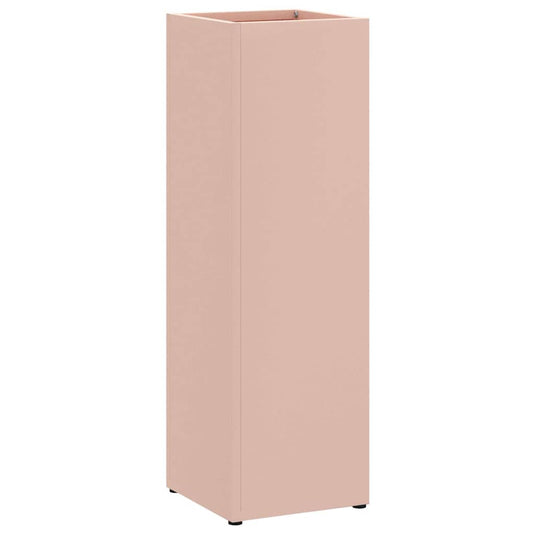 Vidaxl paraplu standaard met opslag roze 15,5 x 15,5 x 49 cm metaal