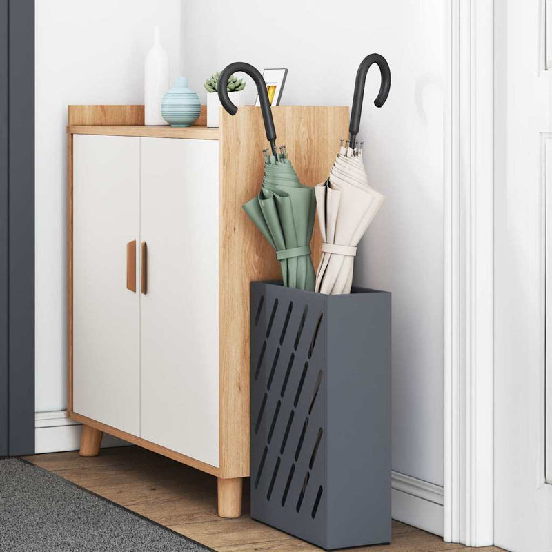 Load image into Gallery viewer, Vidaxl paraplu standaard antraciet 28 x 12 x 41 cm staal
