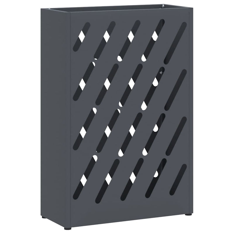 Load image into Gallery viewer, Vidaxl paraplu standaard antraciet 28 x 12 x 41 cm staal
