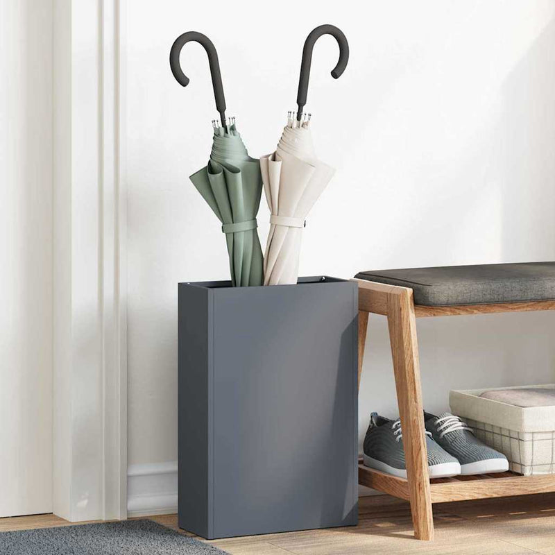 Load image into Gallery viewer, Vidaxl paraplu standaard antraciet 28 x 12 x 41 cm staal
