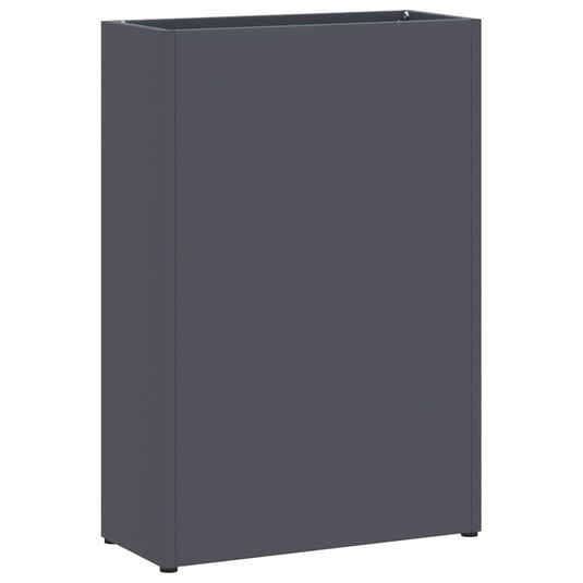 Vidaxl paraplu standaard antraciet 28 x 12 x 41 cm staal