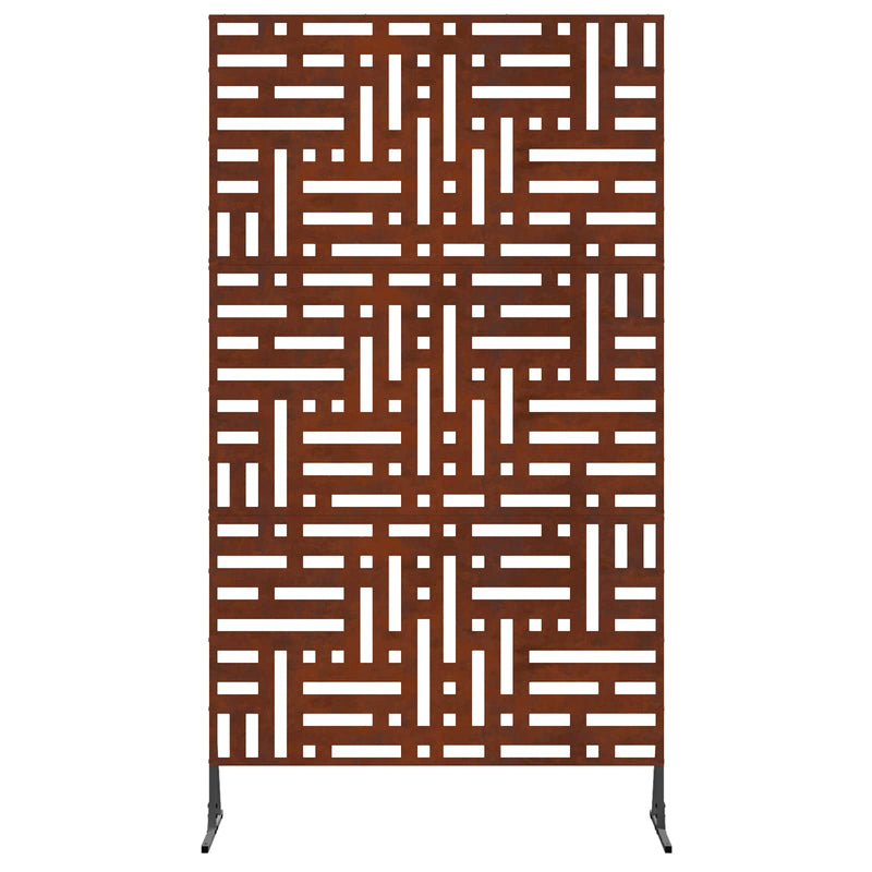 Load image into Gallery viewer, Vidaxl privacyscherm grijs 100 x 50 x 180 cm cortenstaal
