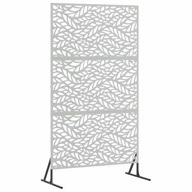 Vidaxl privacyscherm grijs 100 x 50 x 180 cm staal