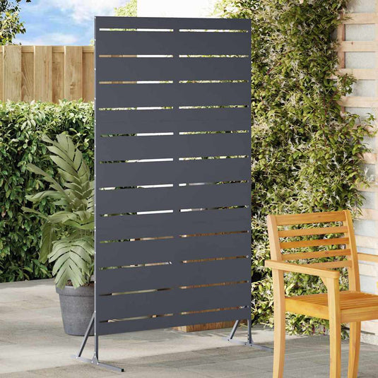 Vidaxl privacyscherm antraciet 100 x 50 x 180 cm staal