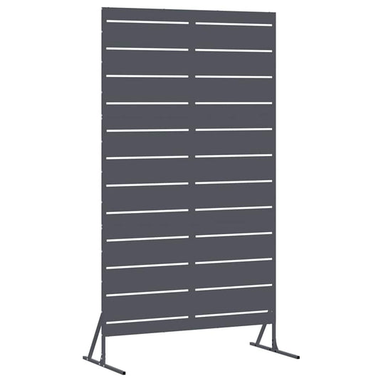 Vidaxl privacyscherm antraciet 100 x 50 x 180 cm staal