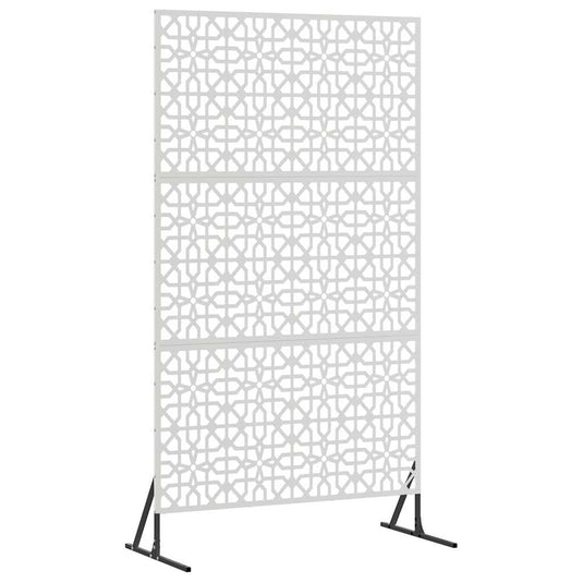 Vidaxl privacyscherm grijs 100 x 50 x 180 cm staal