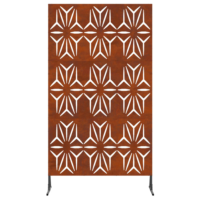 Load image into Gallery viewer, Vidaxl privacyscherm grijs 100 x 50 x 180 cm cortenstaal
