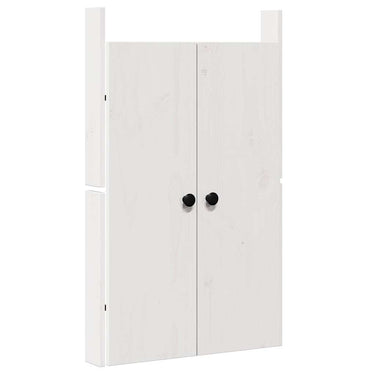 Vidaxl keukendeur wit 50 x 9 x 82 cm massief grenenhout