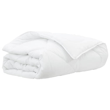 Vidaxl zomer dekbed wit 200 x 200 x 3 cm polyester