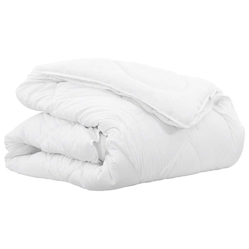 Load image into Gallery viewer, Vidaxl 2-in-1 dekbed wit 200 x 200 cm polyester
