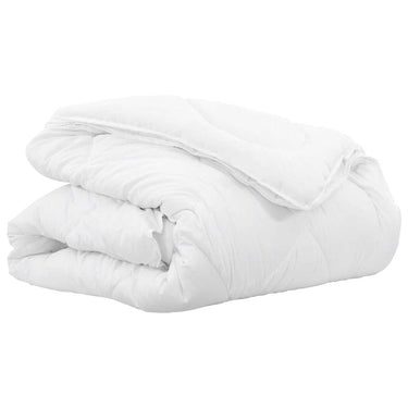Vidaxl 2-in-1 dekbed wit 240 x 200 cm polyester