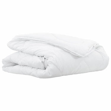 Vidaxl 2-in-1 dekbed wit 140 x 220 cm polyester