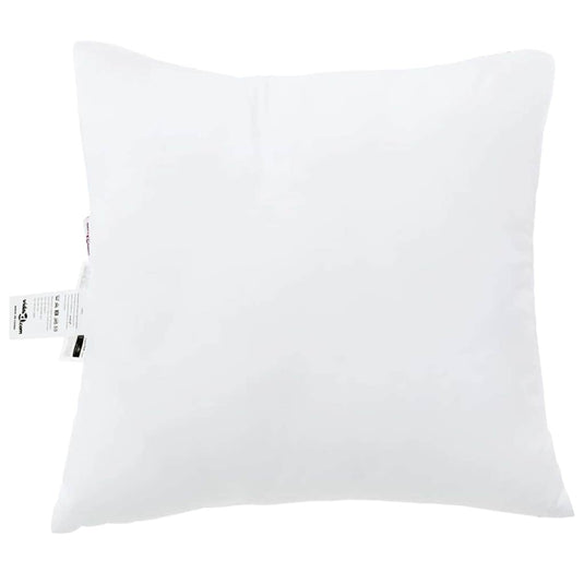 Vidaxl hoofdkussen met kussen wit 61 x 41 x 20 cm polyester