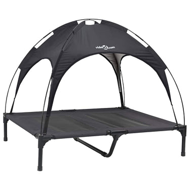 Vidaxl hondenbed zwart 92 x 77 x 82,5 cm staal