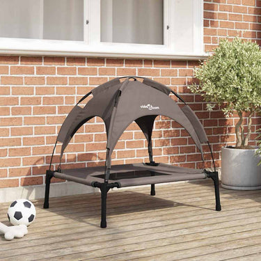 Vidaxl hondenbed bruin 76 x 62 x 70,5 cm staal