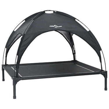 Vidaxl hondenbed zwart 104 x 86 x 84,5 cm staal