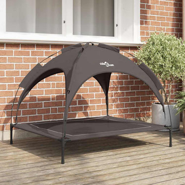 Vidaxl hondenbed bruin 104 x 86 x 84,5 cm staal