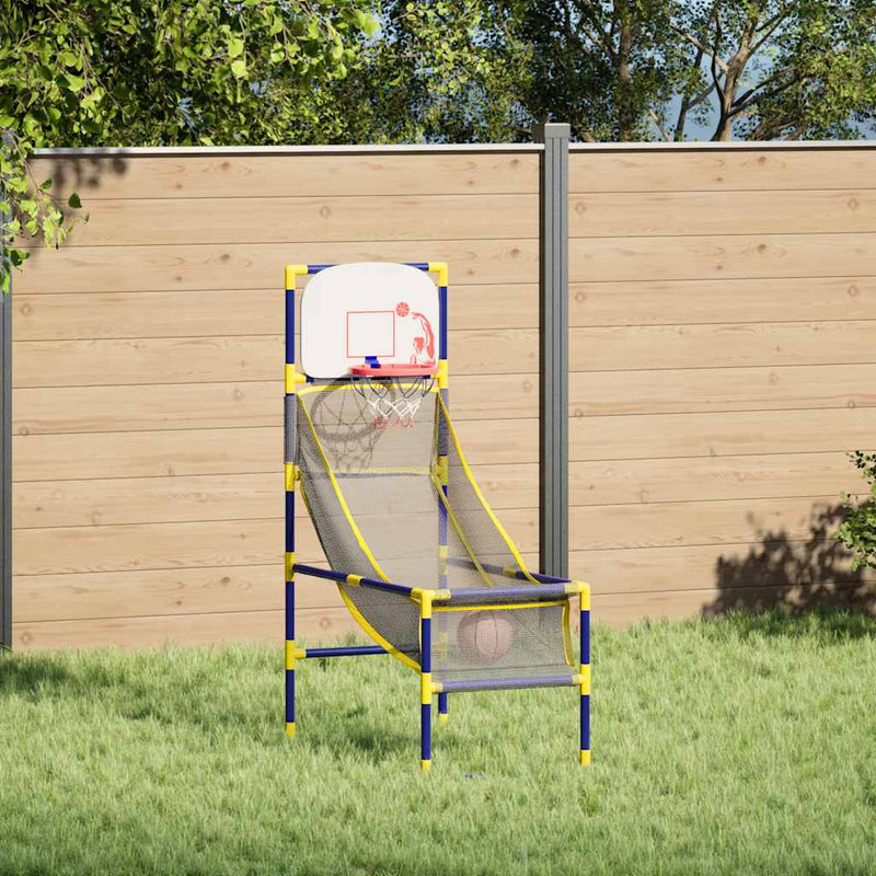Load image into Gallery viewer, Vidaxl arcade basketbalset met bal en pomp 45x86x127 cm
