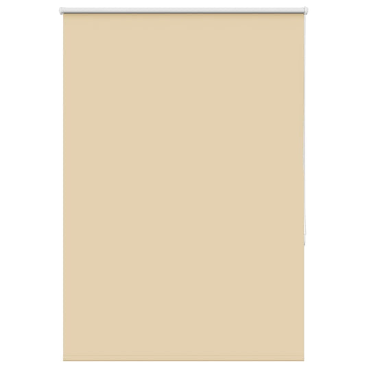 Vidaxl rolgordijn verduisterend 105x130 cm stofbreedte 100,7 cm beige