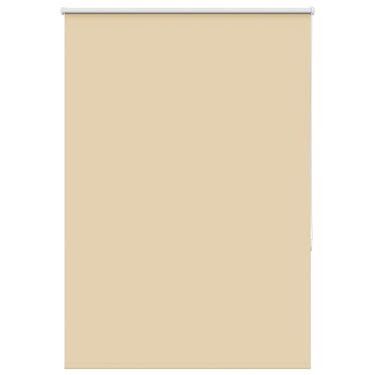 Vidaxl rolgordijn verduisterend 115x130 cm stofbreedte 110,7 cm beige