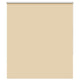 Vidaxl rolgordijn verduisterend 140x130 cm stofbreedte 136,6 cm beige