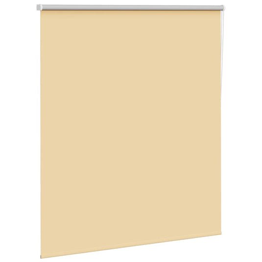 Vidaxl rolgordijn verduisterend 130x150 cm stofbreedte 126,6 cm beige