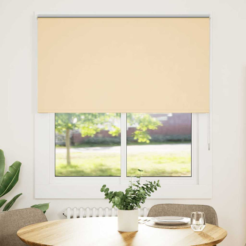 Load image into Gallery viewer, Vidaxl rolgordijn verduisterend 120x175 cm stofbreedte 116,6 cm beige
