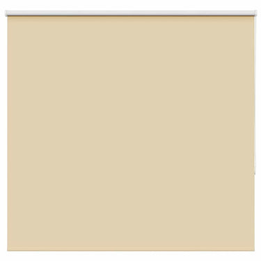 Vidaxl rolgordijn verduisterend 145x175 cm stofbreedte 141,6 cm beige