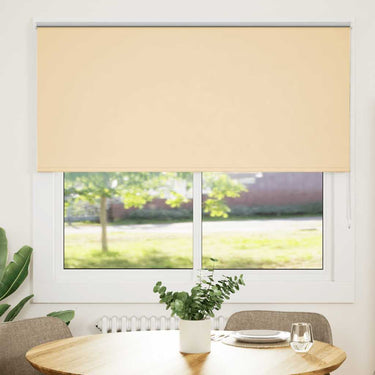Vidaxl rolgordijn verduisterend 145x175 cm stofbreedte 141,6 cm beige