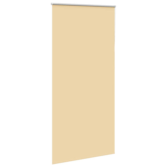 Vidaxl rolgordijn verduisterend 110x210 cm stofbreedte 105,7 cm beige
