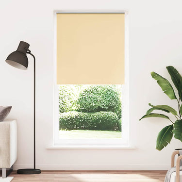 Vidaxl rolgordijn verduisterend 110x210 cm stofbreedte 105,7 cm beige