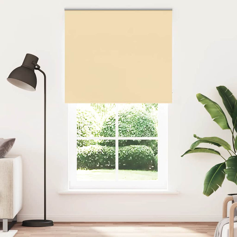 Load image into Gallery viewer, Vidaxl rolgordijn verduisterend 135x210 cm stofbreedte 131,6 cm beige
