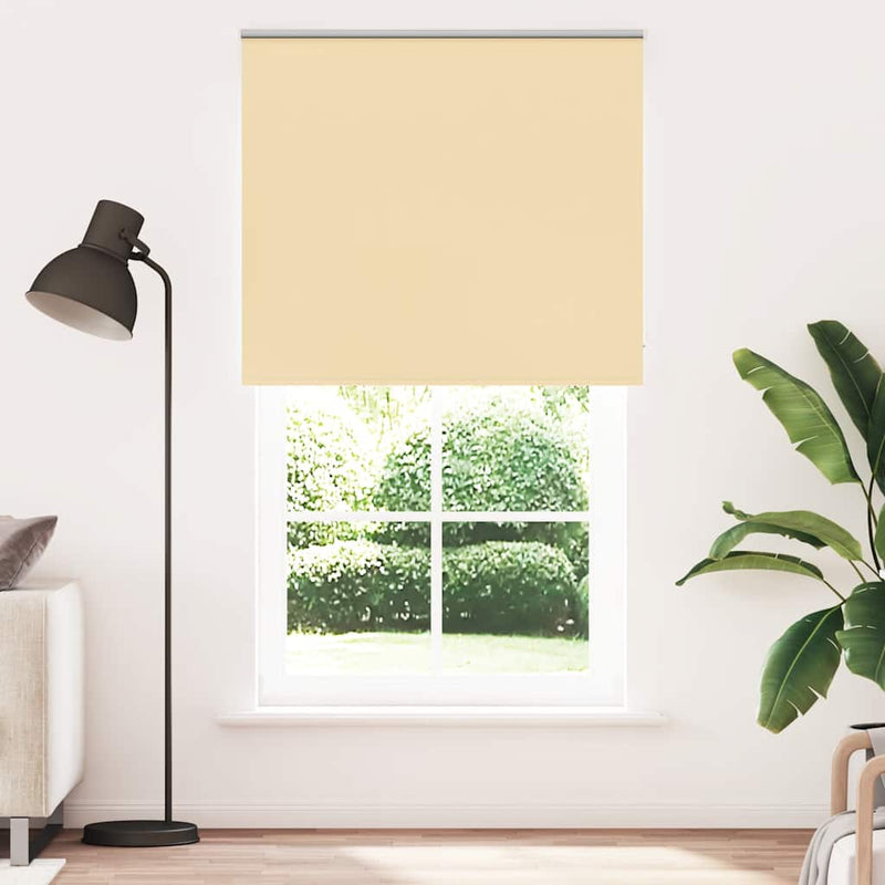 Load image into Gallery viewer, Vidaxl rolgordijn verduisterend 140x210 cm stofbreedte 136,6 cm beige
