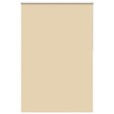 Vidaxl rolgordijn verduisterend 160x230 cm stofbreedte 156,6 cm beige
