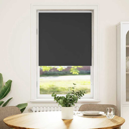 Vidaxl rolgordijn verduisterend 80x130cm stofbreedte 75,7 cm polyester