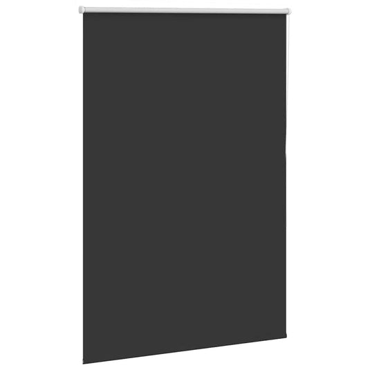 Vidaxl rolgordijn verduisterend 110x175 cm stofbreedte 105,7 cm zwart