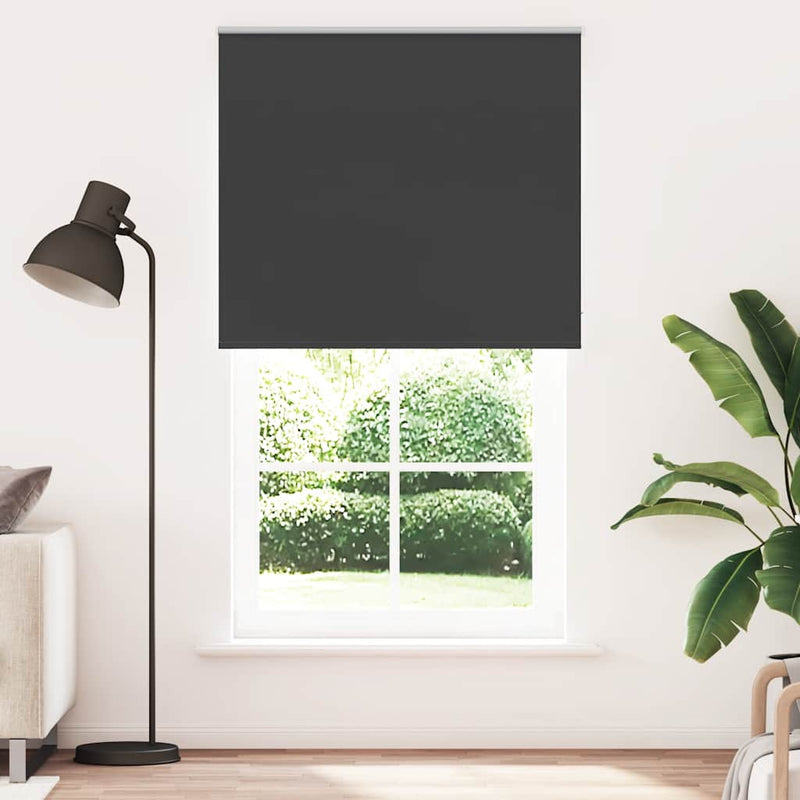 Load image into Gallery viewer, Vidaxl rolgordijn verduisterend 135x210 cm stofbreedte 131,6 cm zwart
