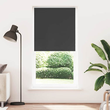 Vidaxl rolgordijn verduisterend 105x230 cm stofbreedte 100,7 cm zwart