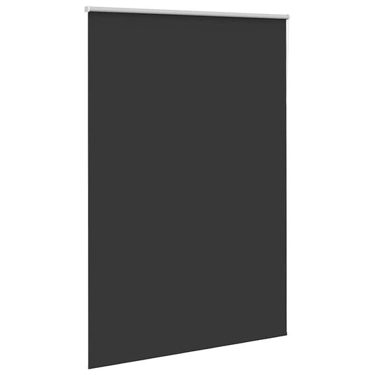 Vidaxl rolgordijn verduisterend 150x230 cm stofbreedte 146,6 cm zwart